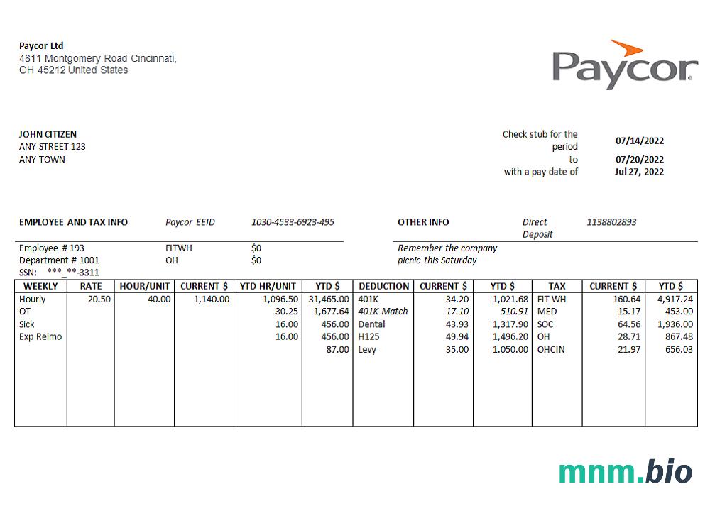 USA software technologies company employee sheet